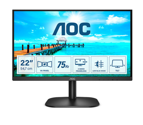 AOC B2 22B2H/EU LED display 54.6 cm (21.5 AOC B2 22B2H/EU LED display 54.6 cm (21.5